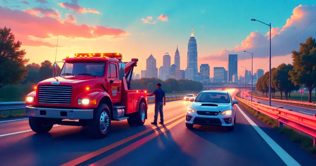 Roadside Assistance in Atlanta with Amanah Team member