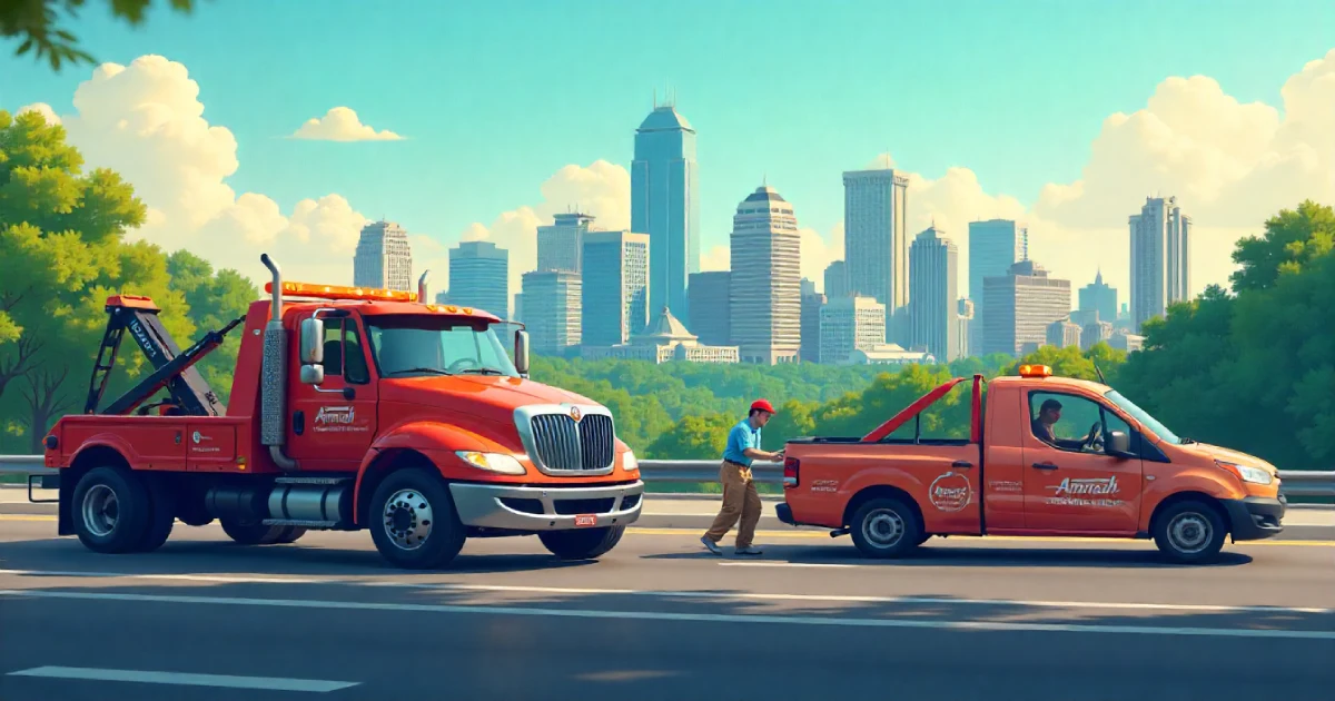 Roadside Assistance in Atlanta with services provider